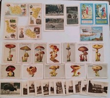 Chromos anciens Bon Points images publicitaires Différents thèmes 1950 60 X 35 