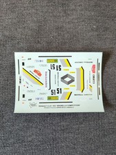 Decal 1/43 Renault Clio 16S