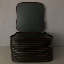 Lot de 15 plateaux japonais Obon largeur environ 365 cm