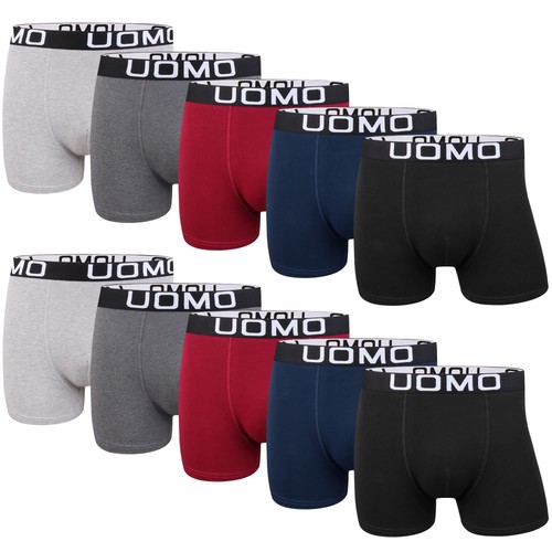 Lot boxer homme coton - 10,