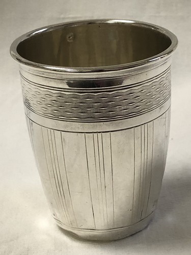 Timbale gobelet argent massif - argent,