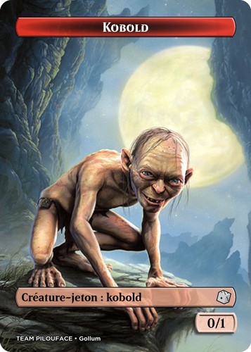 Kobold token mtg - kobold,