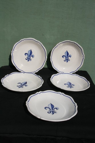 Assiettes faience henriot - 5,