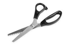 Ciseaux à cranter, longueur 23 cm, arcs