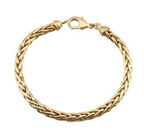 Bracelet maille palmier 19cm - palmier,