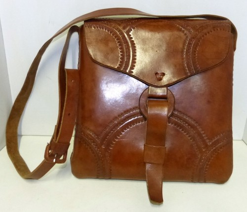 Sac cuir bohème - cuir, "bohème