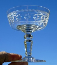 Coupe à champagne en cristal