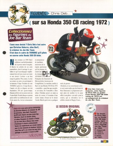 Fiche moto honda 350 twin - honda,