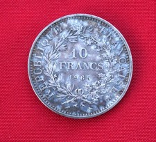 10 Francs Hercule 1965 Argent