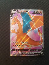 Carte Pokémon Charizard V Full-Art SWSH050 Promo US, NM