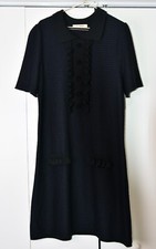 Aldo Martins Blue/Black Ruffle