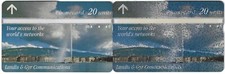 @+ Lot de 2 Cartes de telephone Test Landis & Gyr - Lac de Genève - serie 508M