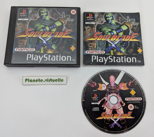 Soulblade playstation ps1 - soulblade,