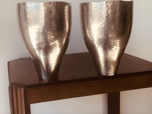 Paire vases art déco - paire, en