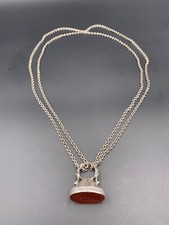 Rare cachet sceau argent &