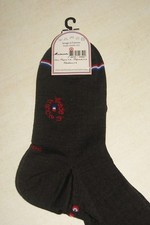 Chaussettes hautes laine noir - hautes,