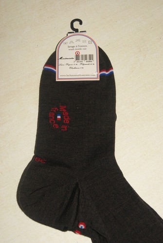 Chaussettes hautes laine noir - hautes,