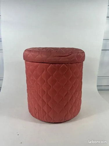 Pouf rose vintage - vintage,,
