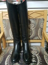 Ladies leather riding boots
