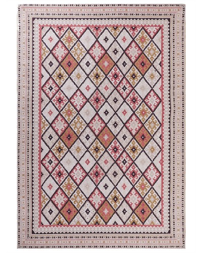 Tapis multicolore coton 200 - coton,
