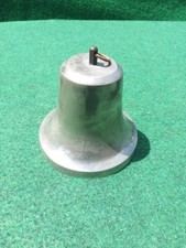 Ancienne Cloche Bronze Nickelé Electrique  Diamètre 14 Cm