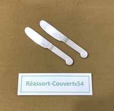 1 couteau à beurre / tartineur CHRISTOFLE par LUC LANEL métal argenté 9,7 cm