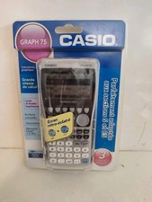 CALCULATRICE GRAPHIQUE CASIO GRAPH 75 NEUF SCELLE