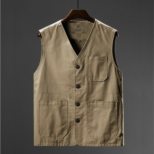 Hommes cargo gilet poche - cargo,