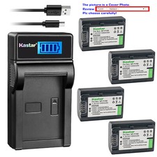 Kastar Battery LCD Charger for