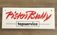Pistenbully top service - service, sign