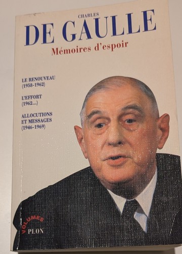 Gaulle mémoires - de, gaulle-mémoires