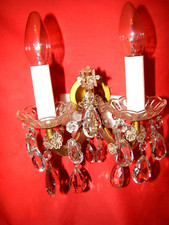 applique bronze et pampilles