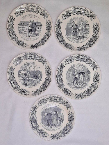 Assiettes terre fer h - terre,