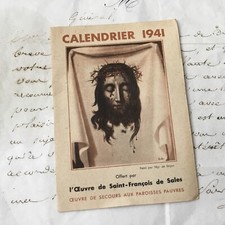 Calendrier Miniature 1941
