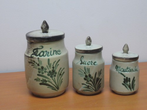 Série trois pots - de,