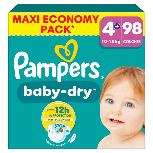 Pampers baby dry taille - pampers,