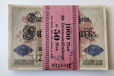 ALLEMAGNE - Liasse 20 billets 50 Mark 1914