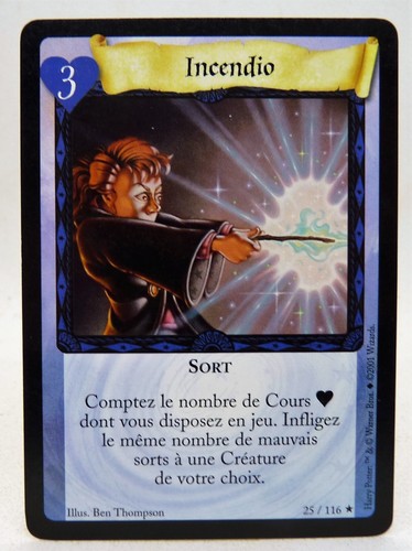 Carte tcg harry potter 116 - harry,