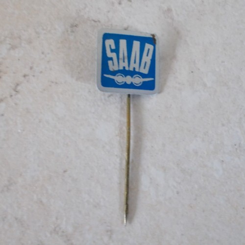 Ancien badge saab - badge, vintage