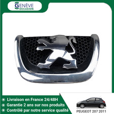 🇫🇷 SIGLE CALANDRE PEUGEOT 207 ➤9800313880 ♻️