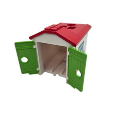 Playmobil® 1.2.3 123 TRAIN gare valise quai hangar à locomotives voies de quai d