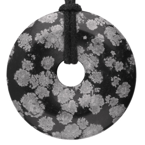 Pendentif donut pierre ø - en,