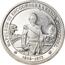 [#180331] France, Médaille, Napoléon III encouragea l'Essor Industriel, History,