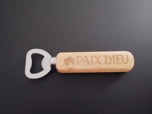 Décapsuleur bois paix dieu - paix,