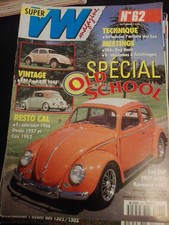 Super vw magazine n°62 cox combi buggy coccinelle karmann ghia  