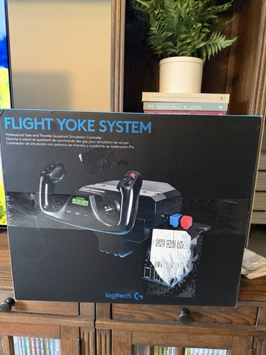 Logitech flight yoke system - g,