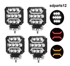 4 Phares de Travail LED 12V