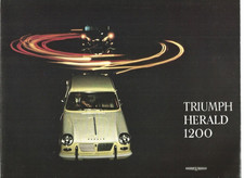 CATALOGUE TRIUMPH - TRIUMPH HERALD 1200