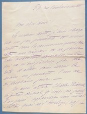 George Chepfer (1870-1945) - Exposition Charles Rivaud, Pissarro,Prouve - L.A.S.