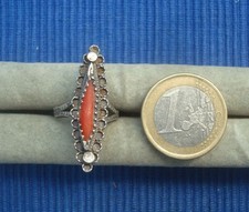 B36 Belle Bague Ancien Argent